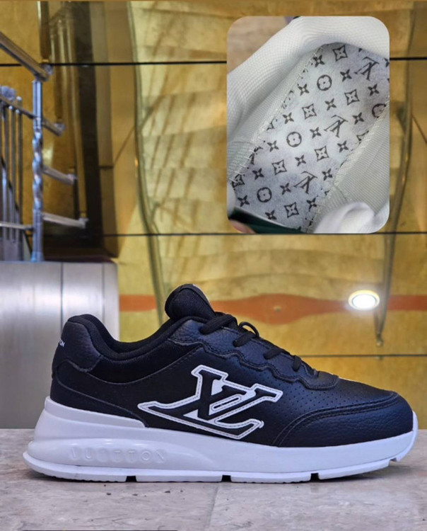 کتونی کلاسیک لویی ویتون / Louis Vuitton / LV / ضد آب / تمام چرم / فروش عمده و تک / سایز ۴۰ ۴۱ ۴۲ ۴۳ ۴۴ ۴۵