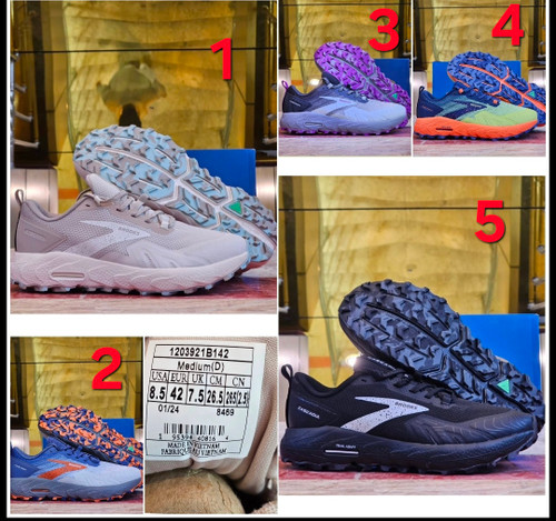 بروکس کاسکادیا 17 رانینگ و پیاده رویی/ Brooks Cascadia 17 /ساخت ویتنام/ سایز 40 تا 45 / فروش عمده و تک