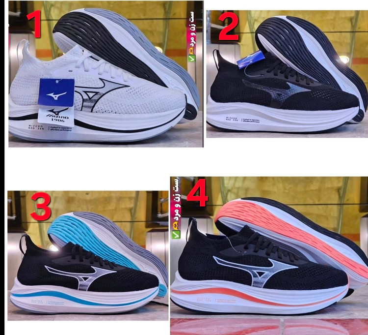 کتونی خارجی میزانو نئو/Mizuno Neo Zen/ساخت ویتنام/ست جذاب/سایز37الی 45/فروش تکی و عمده