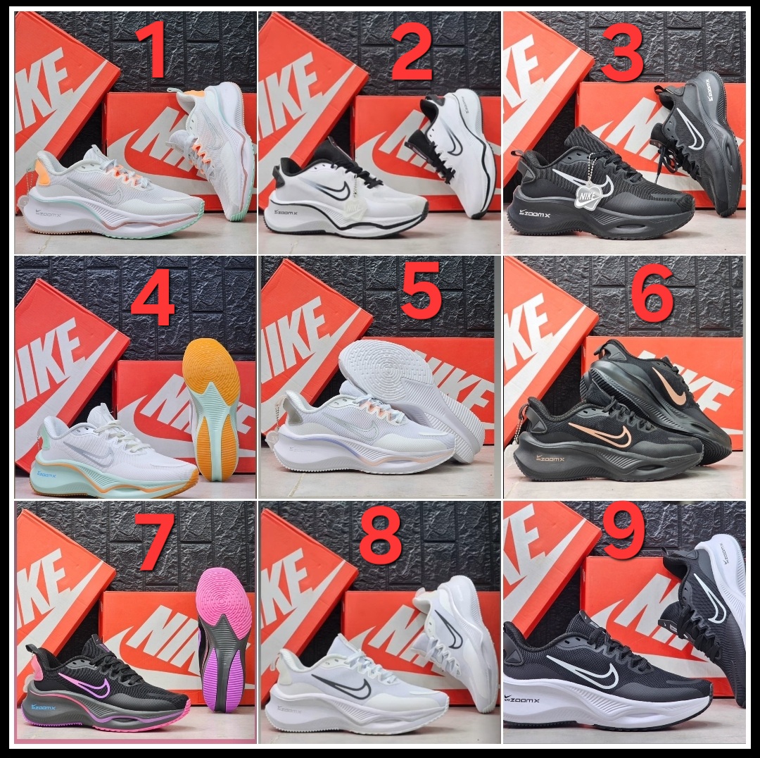 نایک زوم ایکس لبخندی Nike Zoom X ساخت ویتنام سایز ۳۷ تا ۴۰ فروش بصورت عمده و تک