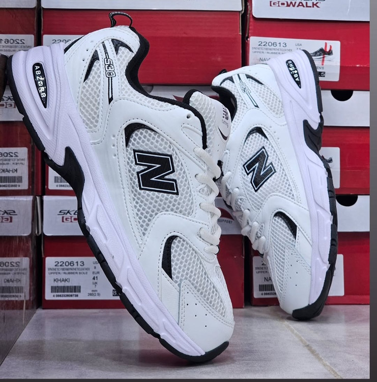 کتونی خارجی نیوبالانس ۵۳۰ست جذاب / new balance 530/مستر کوالیتی A/ست اسپرت مناسب پیاده رویی،دویدن ،رانینگ/سایز ۳۷تا ۴۵ همراه با جعبه بارکد دار فروش تکی و عمده