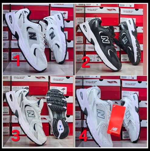 کتونی خارجی نیوبالانس ۵۳۰ست جذاب / new balance 530/مستر کوالیتی A/ست اسپرت مناسب پیاده رویی،دویدن ،رانینگ/سایز ۳۷تا ۴۵ همراه با جعبه بارکد دار فروش تکی و عمده
