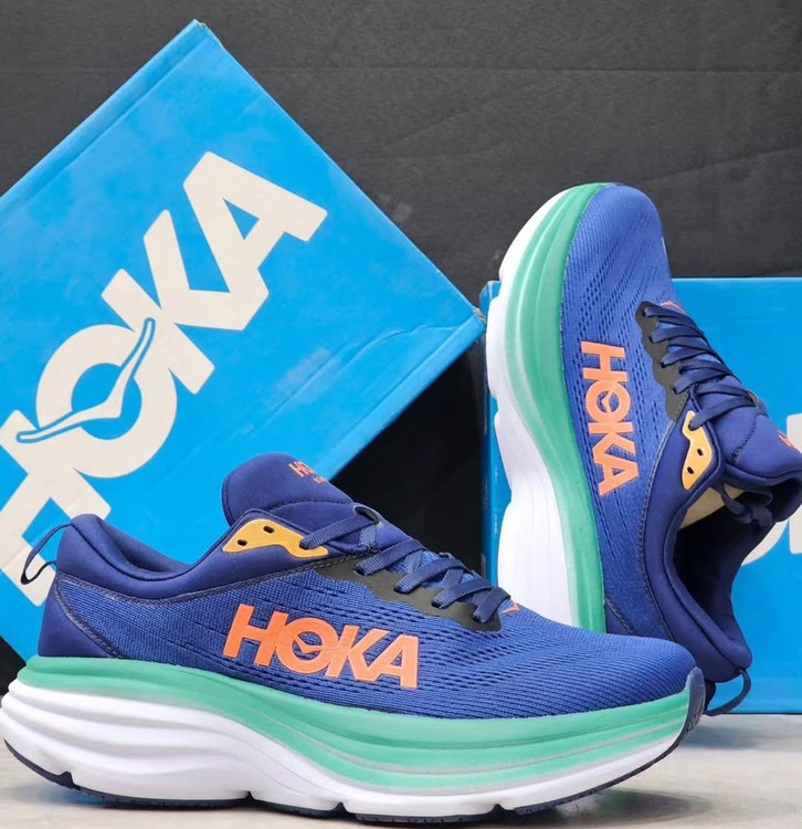 کتونی هوکا باندی ۸ ساخت ویتنام سایز ۳۸ تا ۴۵ فروش بصورت عمده و تک.مخصوص پیاده رویی و رانینگ hoka bandi 8 vietnam