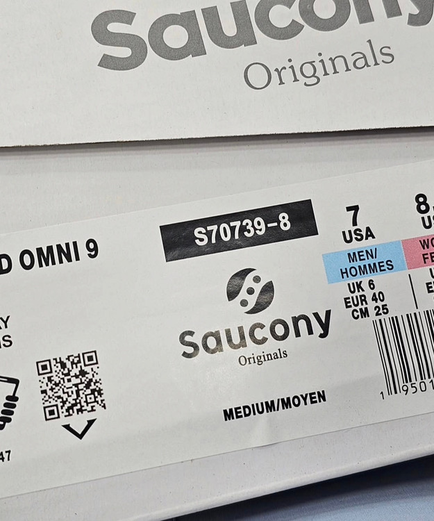 کتونی ویتنامی ساکونی تور درشت مستر کوالیتی A /سایز 40 الی 45/Saucony ProGrid Omni 9/ فروش تکی و عمده