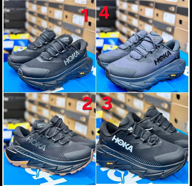 کتونی هوکا اسکای لاین گورتکس ضد آب Hoka skyline shoes گورتکس کف ویبرام ساخت ویتنام سایز ۴۰ الی۴۵ فروش عمده و تک، ضمانت کالا