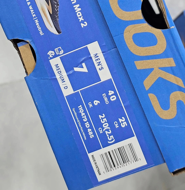 کتونی بروکس گلیسرین مکس۲/ Brooks Glycerin Max 2/ساخت ویتنام/سایز 40 تا 45/ فروش تکی و عمده/ضمانت کالا