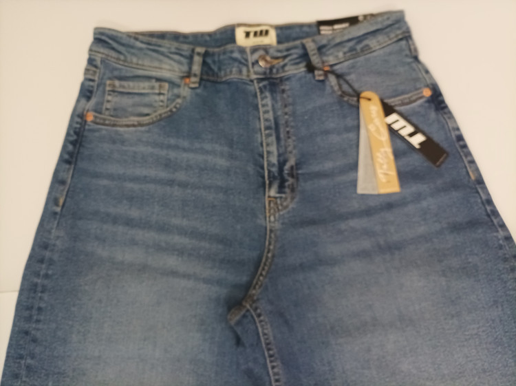 شلوار لی بگ زنانه DENIM | استایل ترند خیابانی | سایز 32 الی 44 |