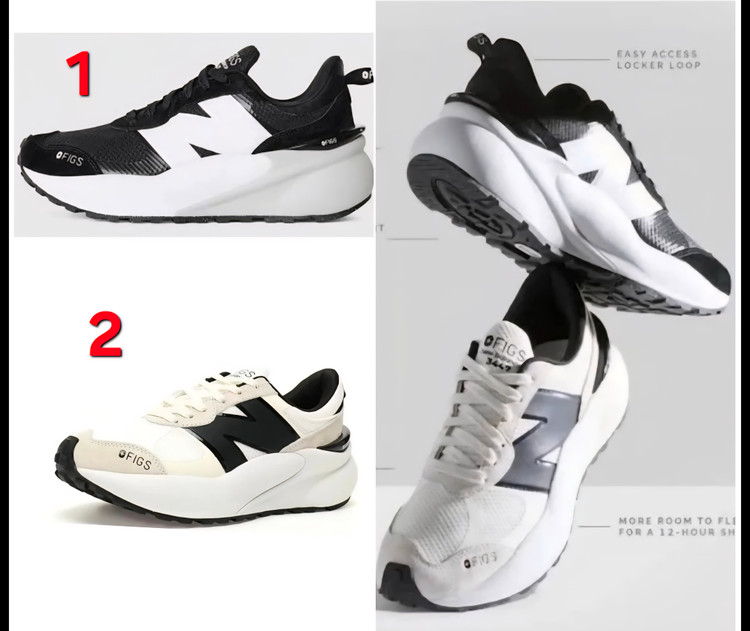 کتونی نیوبالانس3447 FIGS مسترکوالیتی /New Balance 3447 FIGS/سایز 40 الی 45/
