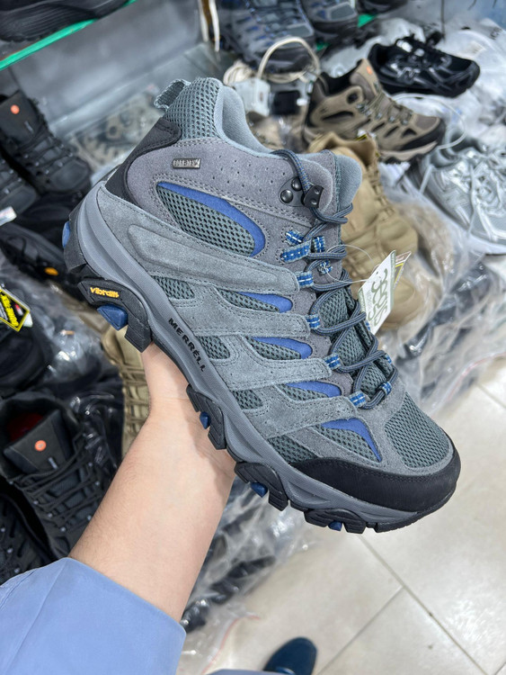 بوت مرل گورتکس /سایز ۴۰ الی ۴۵ / زیره ویبرام / Merrell Moab 3 Mid GTX