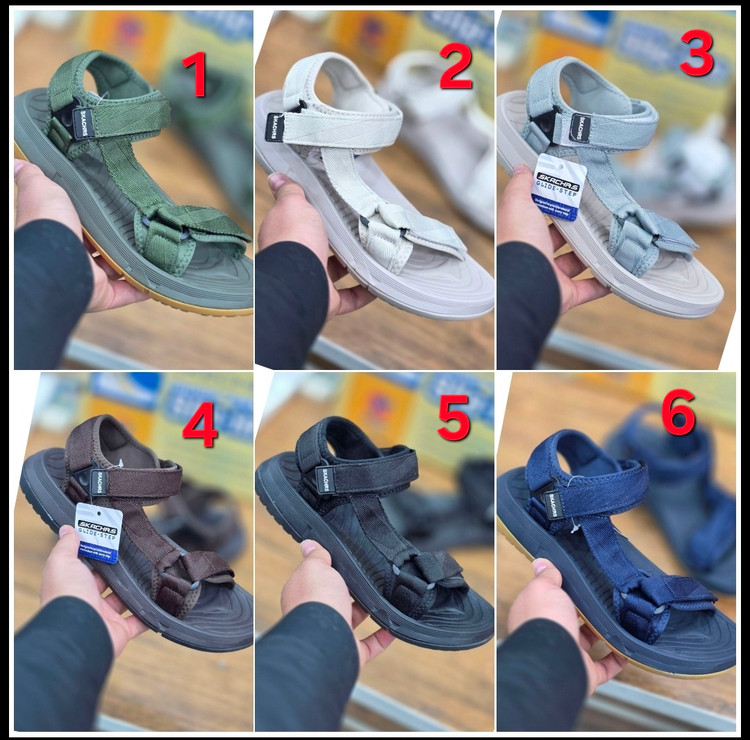 صندل اسکیچرز/ با زیره طبی نرم/صندل اسکیچرز / ست زنانه و مردانه / اصل ویتنام / سایز ۳۸ الی ۴۵