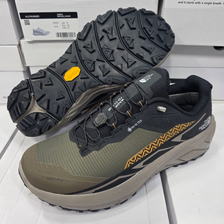 کتونی تریل رانینگ ویتنام نورث فیث the north face / ضد آب و گورتکس / زیره ویبرام / طبیعتگردی و شهری / ضمانت کیفیت کالا / سایز ۴۰ الی ۴۵