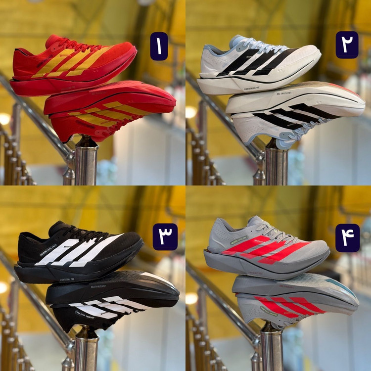کتونی آدیداس آدی زیرو /سایز 40 الی 45/Adidas Adizero/ فروش تکی و عمده/ارسال فوری /ضمانت کالا