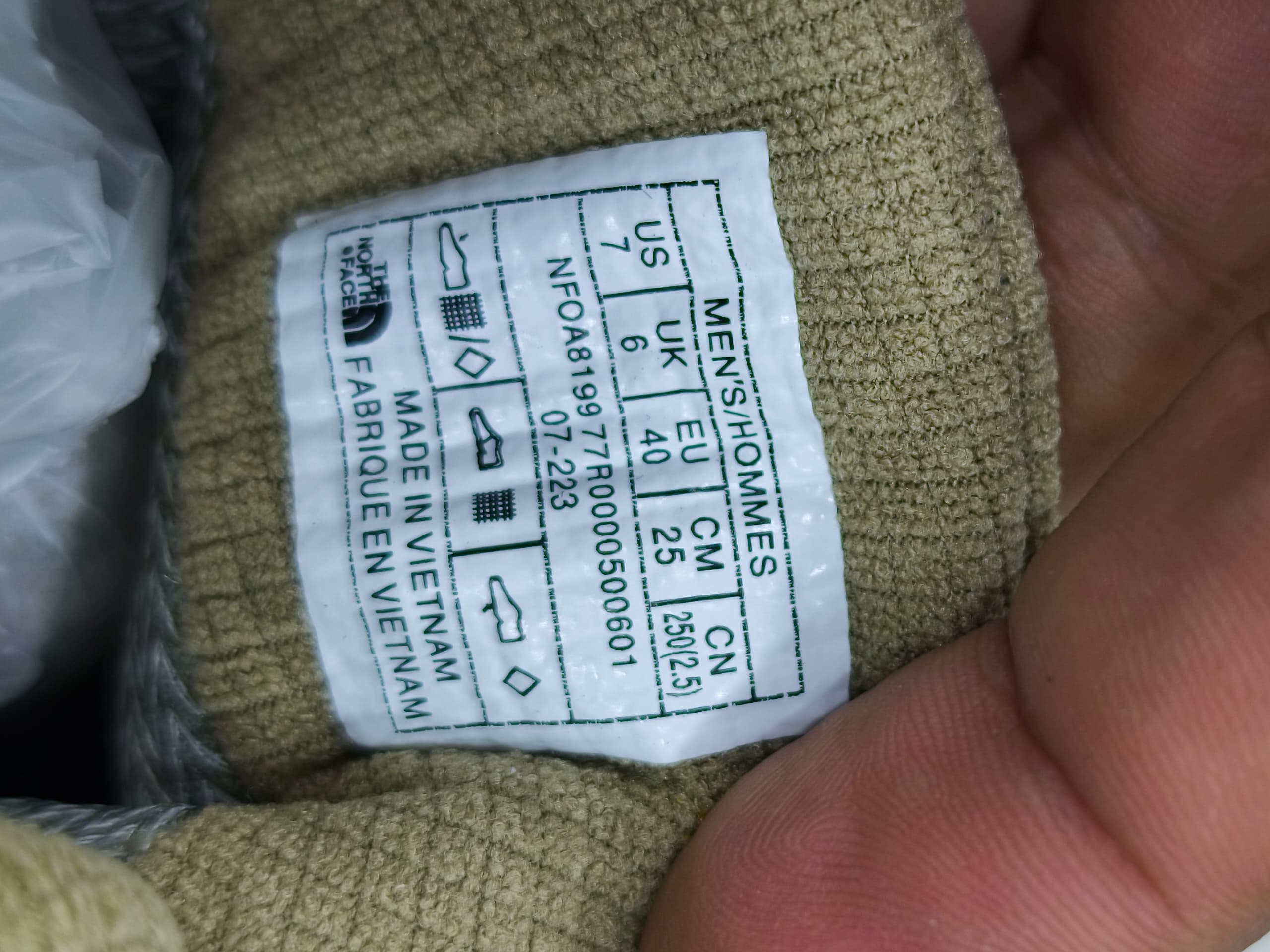 کتونی تریل رانینگ نورث فیس/ساخت ویتنام/سایز ۴۰ الی ۴۵/The North Face VECTIV Enduris 3/ضمانت کالا