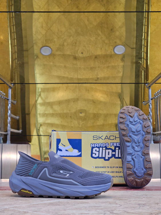 کتونی ویتنامی اسکیچرز پیاده رویی بدون بند مسترکوالیتی /سایز 40 تا 45/Skechers Max Cushioning/ساخت ویتنام/فروش عمده و تک/ ضمامت کیفیت کالا
