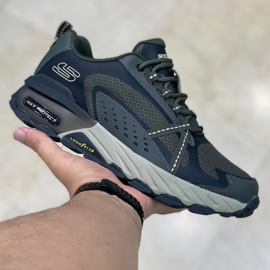 قیمت خرید کتونی اسکچرز اوتودور Max Protect Goodyear مسترکوالیتی ساخت ویتنام سایز ۴۱ ۴۲ ۴۳فروش عمده و تک