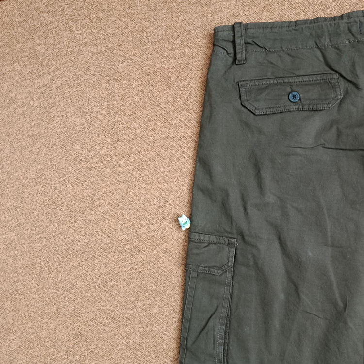 شلوار کتان شش جیب PULL&BEAR مدل راسته آزاد/ قد 105 / | سایز 42 ۴۴ ۴۶ ۴۸ ۵۰ ۵۲