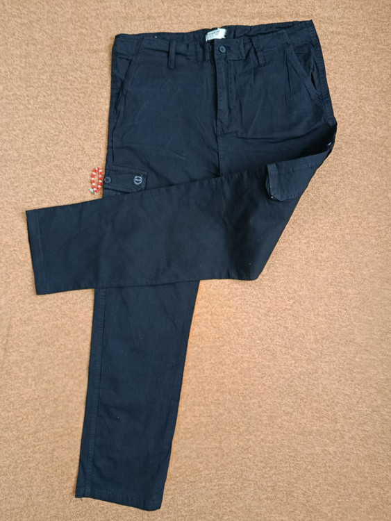 شلوار کتان شش جیب PULL&BEAR مدل راسته آزاد/ قد 105 / | سایز 42 ۴۴ ۴۶ ۴۸ ۵۰ ۵۲