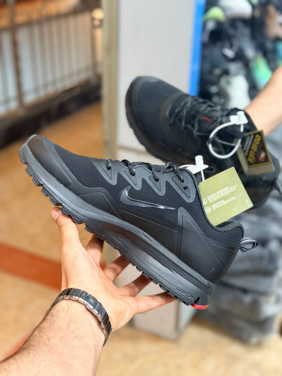 کتونی مسترکوالیتی نایک ایر گورتکس / سایز 40 الی 45 / Nike Air Zoom Gortex / مشکی سفید