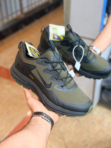 کتونی مسترکوالیتی نایک ایر گورتکس / سایز 40 الی 45 / Nike Air Zoom Gortex / مشکی سفید