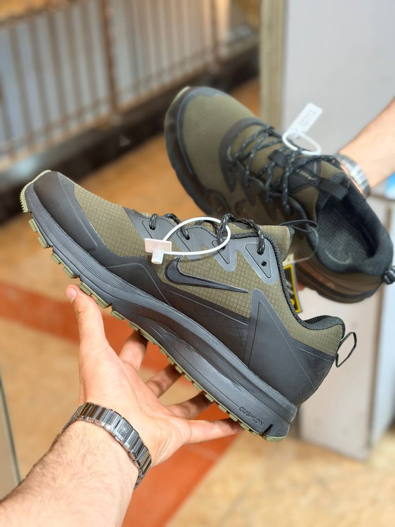 کتونی مسترکوالیتی نایک ایر گورتکس / سایز 40 الی 45 / Nike Air Zoom Gortex / مشکی سفید