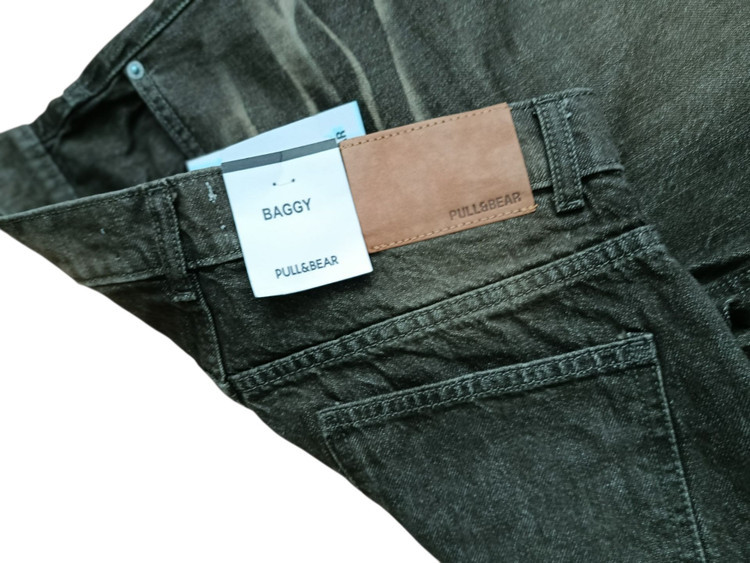شلواراورجینال جین مام بگ پول اند بیر Pull&Bear | فیت آزاد، قد 110، سایز ۴۰ ۴۲ ۴۴ ۴۶ ۴۸استایل ترندی و راحت/ضمانت کیفیت کالا