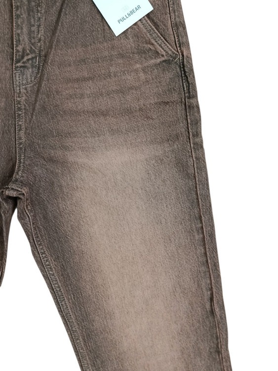 خرید شلواراورجینال جین مام بگ پول اند بیر Pull&Bear | فیت آزاد، قد 110، سایز ۴۰ ۴۲ ۴۴ ۴۶ ۴۸ استایل ترندی و راحت/فروش تکی و عمده