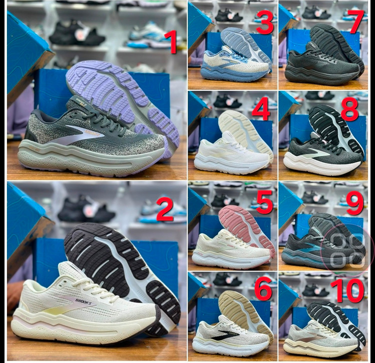 کتونی رانینگ و پیاده روی وارداتی بروکس گاست مکس ۲/Brooks ghost max 2 / ساخت ویتنام / سایز 40 الی 45/ضمانت اصالت کالا