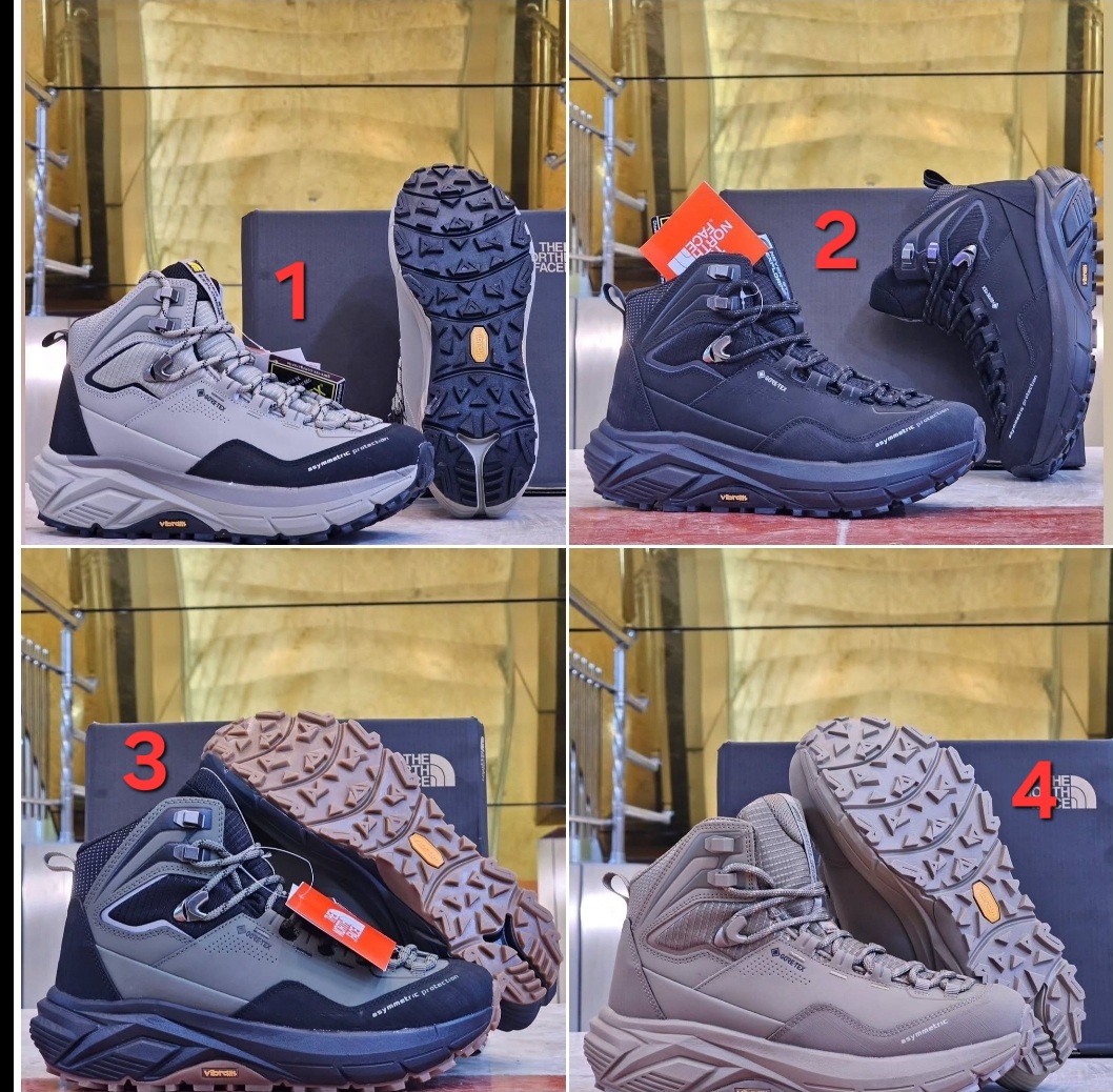 بوت کوهنوردی نورث فیس Gore-Tex /Vibram/The North Face/سایز ۴۰ ۴۱ ۴۲ ۴۳ ۴۴ ۴۵/ ضمانت اصالت کالا/فروش تکی و عمده