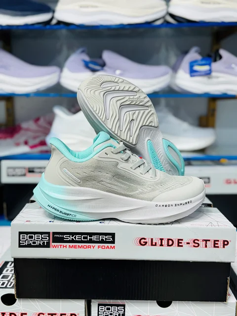 کتونی اسکیچرز هایپر برست کربن مستر کوالیتی/Skechers Hyper Burst Carbon/ساخت ویتنام/سایز۳۷ الی ۴۰/فروش تکی و عمده
