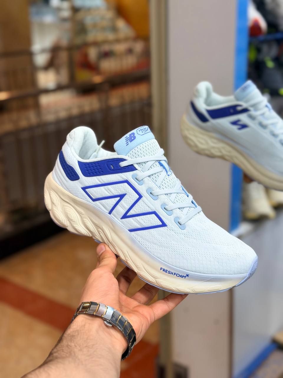 کتونی ویتنامی نیوبالانس New balance Fresh Foam /1080| راحتترین کفش پیادهروی و رانینگ مسترکوالیتی ساخت ویتنام سایز ۳۶_۳۷/فروش ویژه /ضمانت اصالت کالا