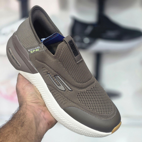 کتونی طبی اسکیچرز بدون بند اسلیپ اینس/سبک و طبی و راحت/Skechers Slip _Ins Ultra Go Sole Memory Foam /سایز ۴۰ ۴۱ ۴۲ ۴۳ ۴۴ ۴۵/ساخت ویتنام /فروش تکی و عمده/ضمانت اصالت کالا