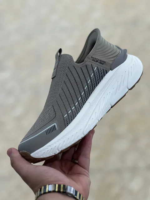کتونی طبی اسکیچرز بدون بند اسلیپ اینس/سبک و طبی و راحت/Skechers Slip _Ins Ultra Go Sole Memory Foam /سایز ۴۰ ۴۱ ۴۲ ۴۳ ۴۴ ۴۵/ساخت ویتنام /فروش تکی و عمده/ضمانت اصالت کالا
