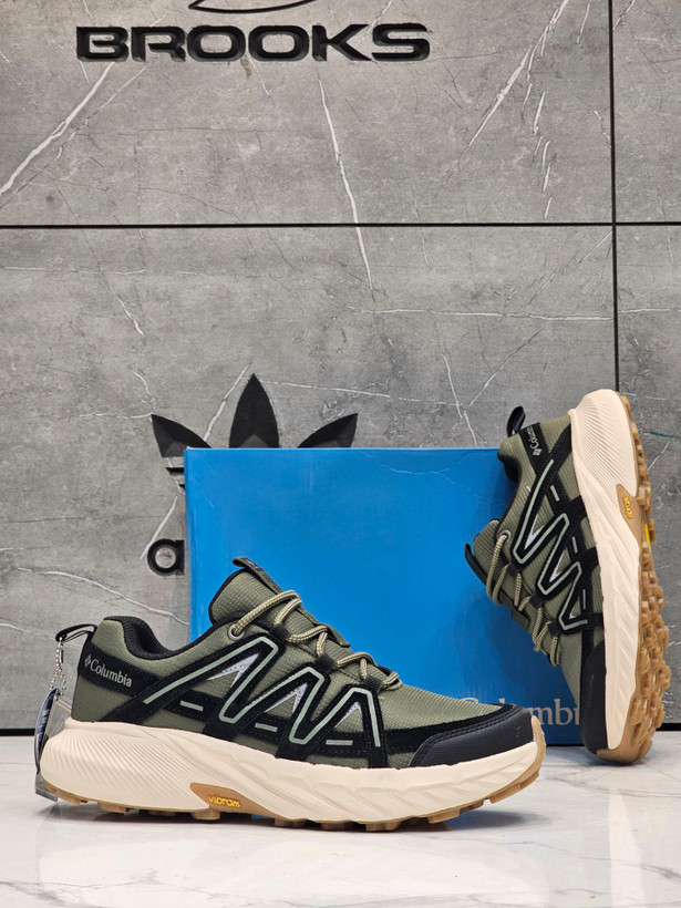 کتونی کلمبیا گورتکسColumbia GORE-TEX/ساخت ویتنام/سایز۴۰ ۴۱ ۴۲ ۴۳ ۴۴ ۴۵ زیره ویبرام/رویه چرم ضد آب و گورتکس / ضمانت اصالت کالا/کیفیت مسترکوالیتی