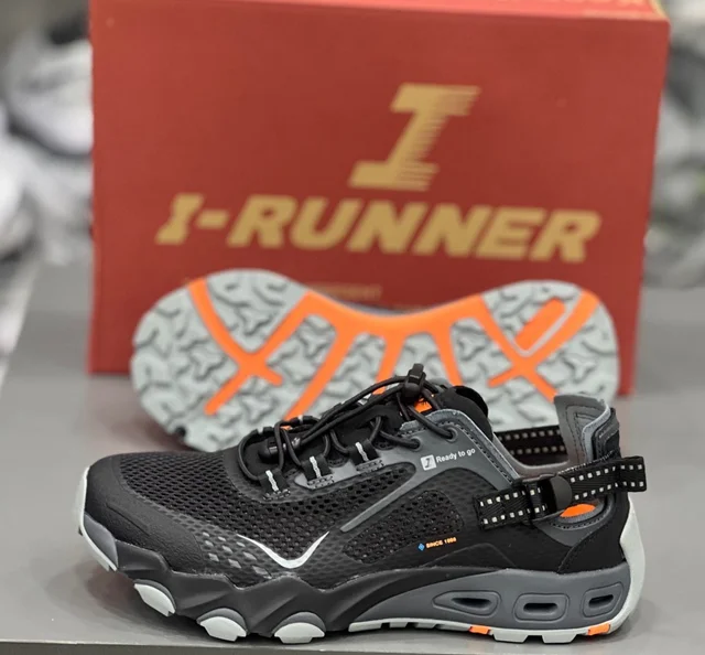 صندل آبنوردی آی رانر/ERUNNER Outdoor Sandals/سایز ۴۰ ۴۱ ۴۲ ۴۳ ۴۴ ۴۵سبک و مقاوم ضد لغزش/ساخت ویتنام/فروش تکی و عمده/ضمانت اصالت کالا/بالاترین کیفیت