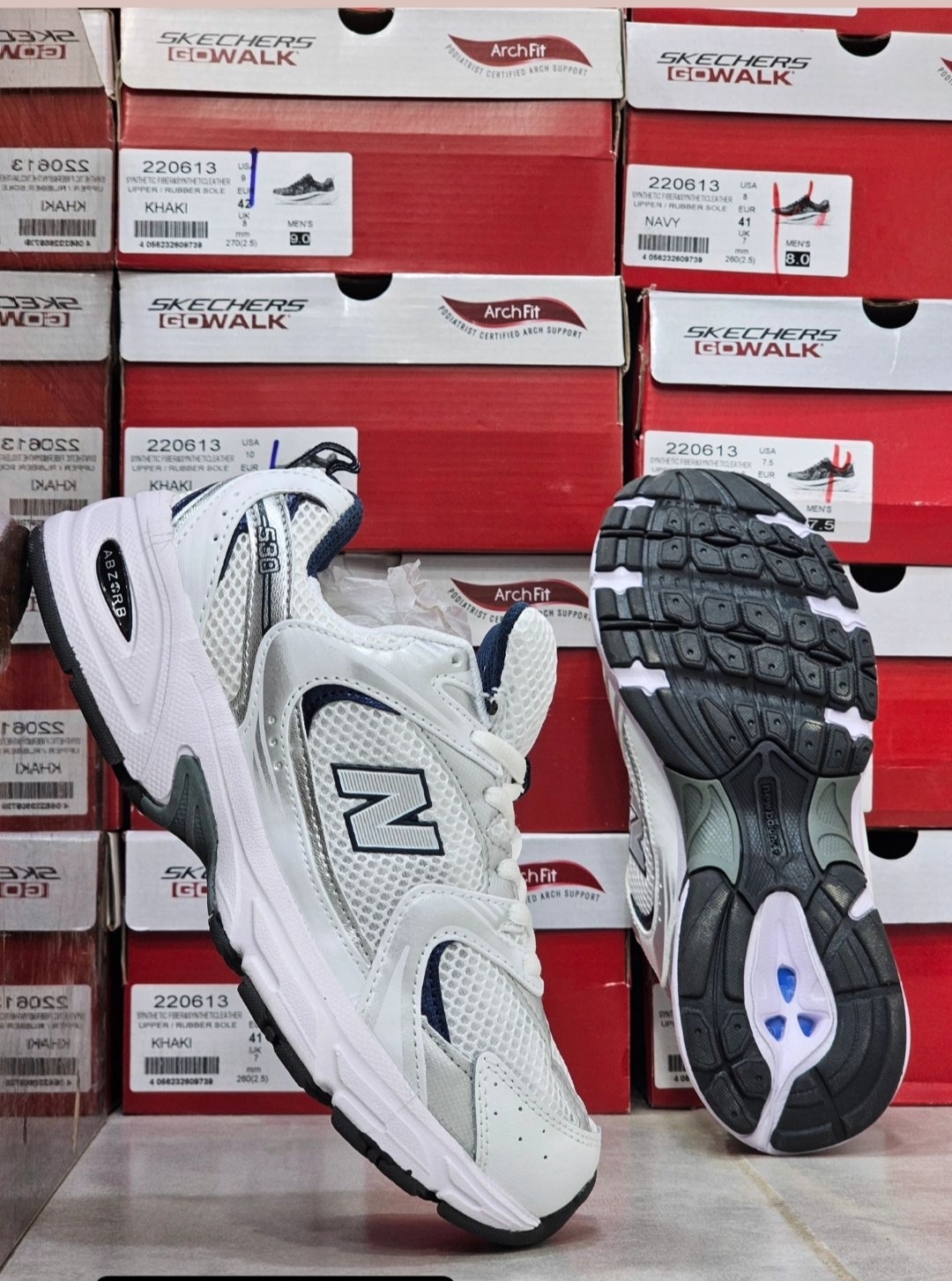 کتونی ویتنامی نیوبالانس ۵۳۰/سایز۳۷ ۳۸ ۳۹ ۴۰ ۴۱ ۴۲ ۴۳ ۴۴ ۴۵/New Balance 530/ساخت ویتنام/فروش تکی و عمده