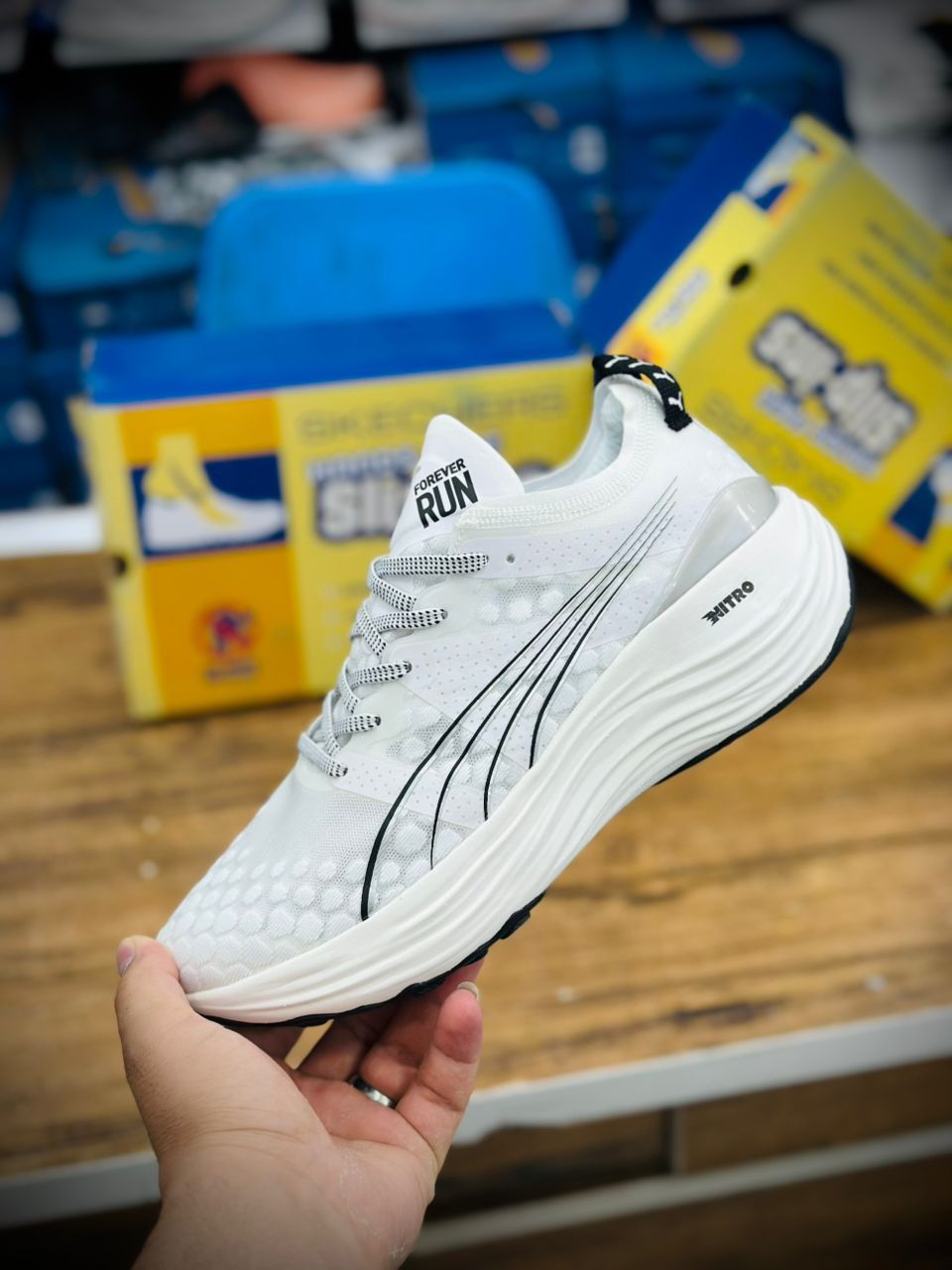 کتونی پوما نیترو /Puma ForeverRun NITRO/ساخت ویتنام/سایز 40 ۴۱ ۴۲ ۴۳ ۴۴ ۴۵/فروش تکی و عمده/ضمانت اصالت کالا/کیفیت مسترکوالیتیAبالاترین درجه ۱