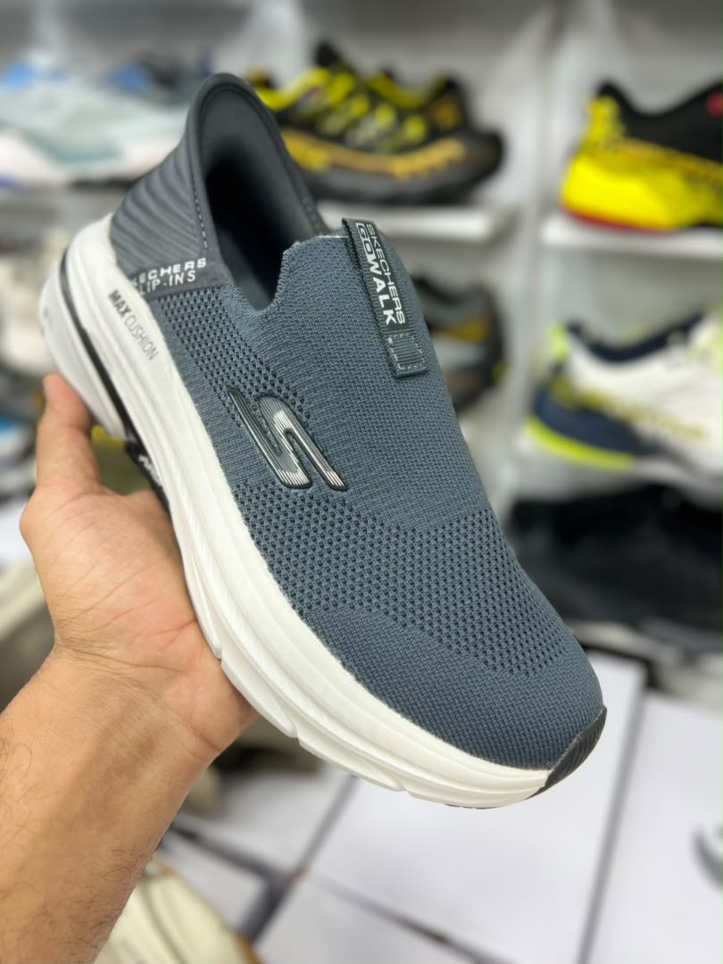 کتونی اسکیچرز اسلیپ اینز مردانه بدون بند مسترکوالیتی A/سبک و طبی و راحت/Skechers Slip _Ins /سایز ۴۰ ۴۱ ۴۲ ۴۳ ۴۴ ۴۵/ساخت ویتنام /فروش تکی و عمده/ضمانت اصالت کالا