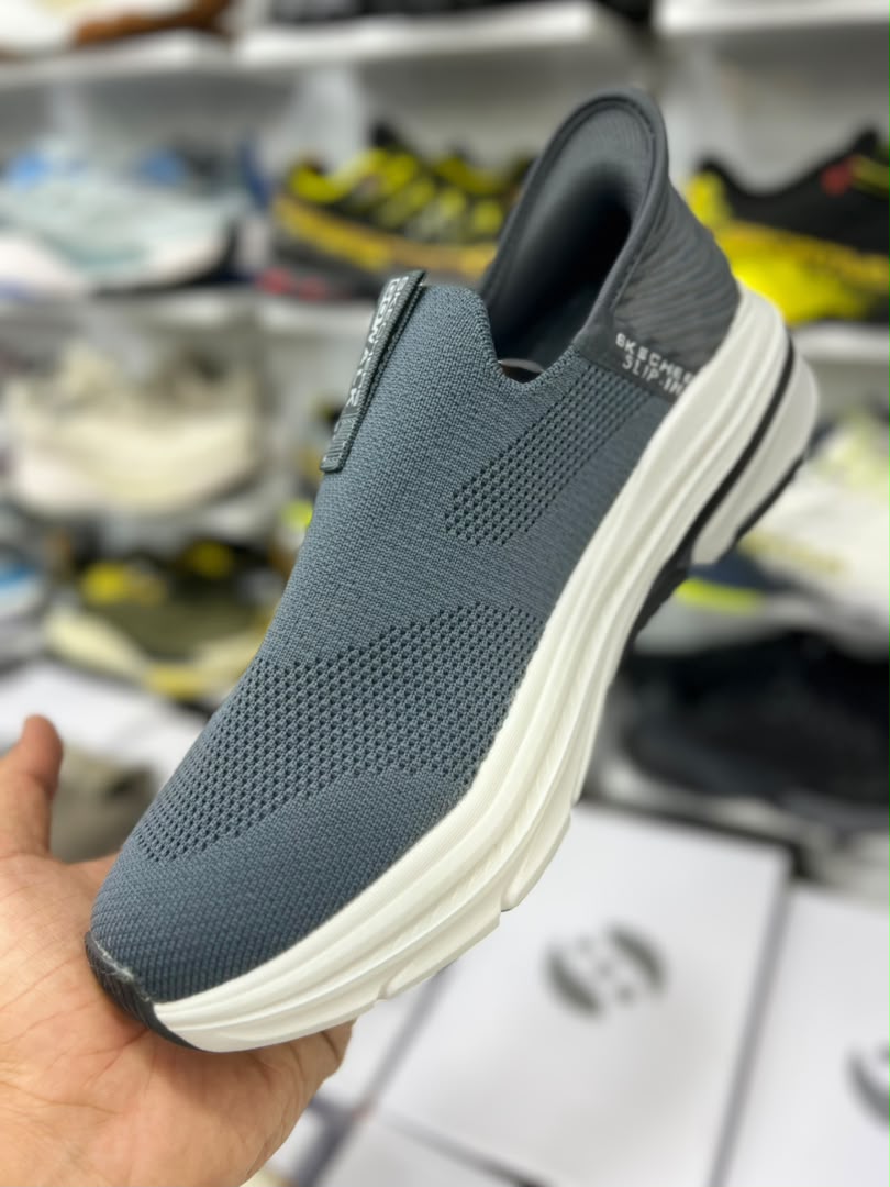 کتونی اسکیچرز اسلیپ اینز مردانه بدون بند مسترکوالیتی A/سبک و طبی و راحت/Skechers Slip _Ins /سایز ۴۰ ۴۱ ۴۲ ۴۳ ۴۴ ۴۵/ساخت ویتنام /فروش تکی و عمده/ضمانت اصالت کالا
