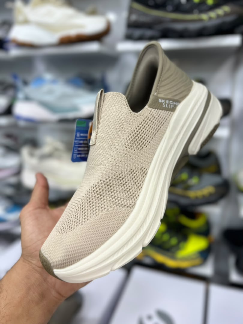 کتونی اسکیچرز اسلیپ اینز مردانه بدون بند مسترکوالیتی A/سبک و طبی و راحت/Skechers Slip _Ins /سایز ۴۰ ۴۱ ۴۲ ۴۳ ۴۴ ۴۵/ساخت ویتنام /فروش تکی و عمده/ضمانت اصالت کالا