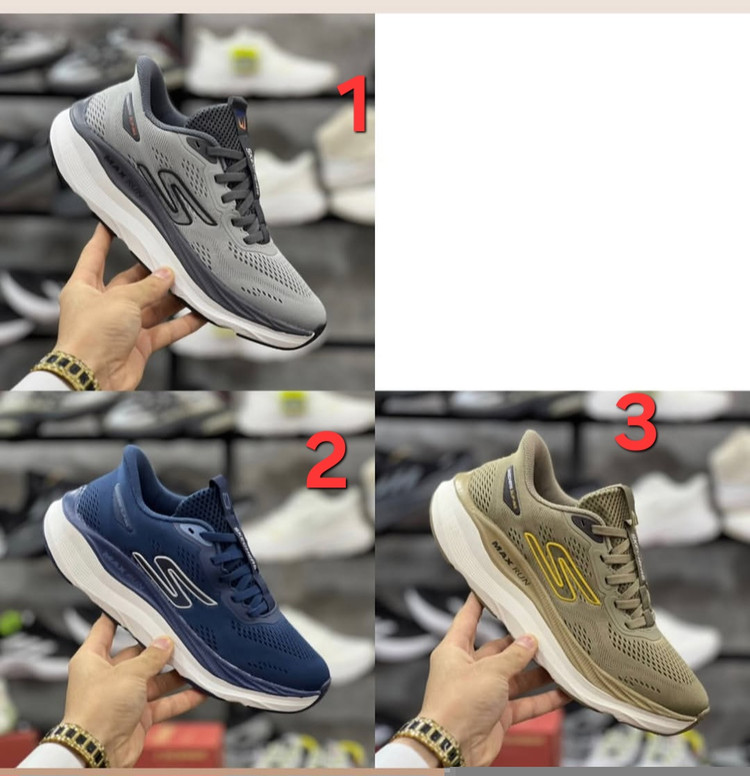 کتونی ویتنامی اسکیچرزمکس کویشن رانینگ و پیاده رویی/Skechers max cushioning /سایز ۴۰ ۴۱ ۴۲ ۴۳ ۴۴ ۴۵/ وارداتی ساخت ویتنام/فروش تکی و عمده/ضمانت اصالت کالا/کیفیت مسترکوالیتیA