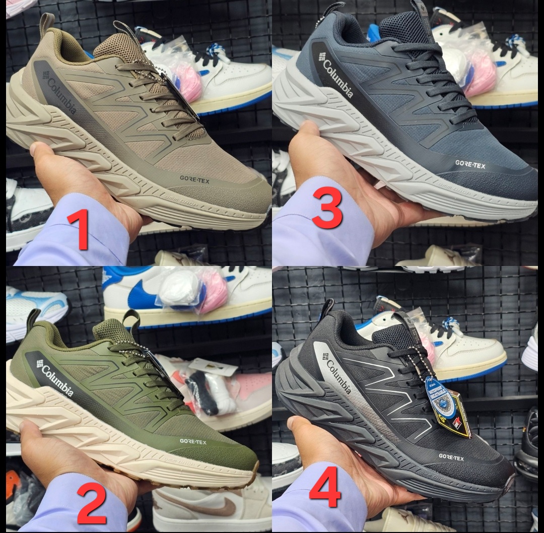 کتونی مردانه کلمبیا گورتکسColumbia GORE-TEX/ساخت ویتنام وارداتی/سایز۴۰ ۴۱ ۴۲ ۴۳ ۴۴ ۴۵ زیره ویبرام/رویه چرم ضد آب و گورتکس ضمانت اصالت کالا/کیفیت مسترکوالیتی درجه ۱