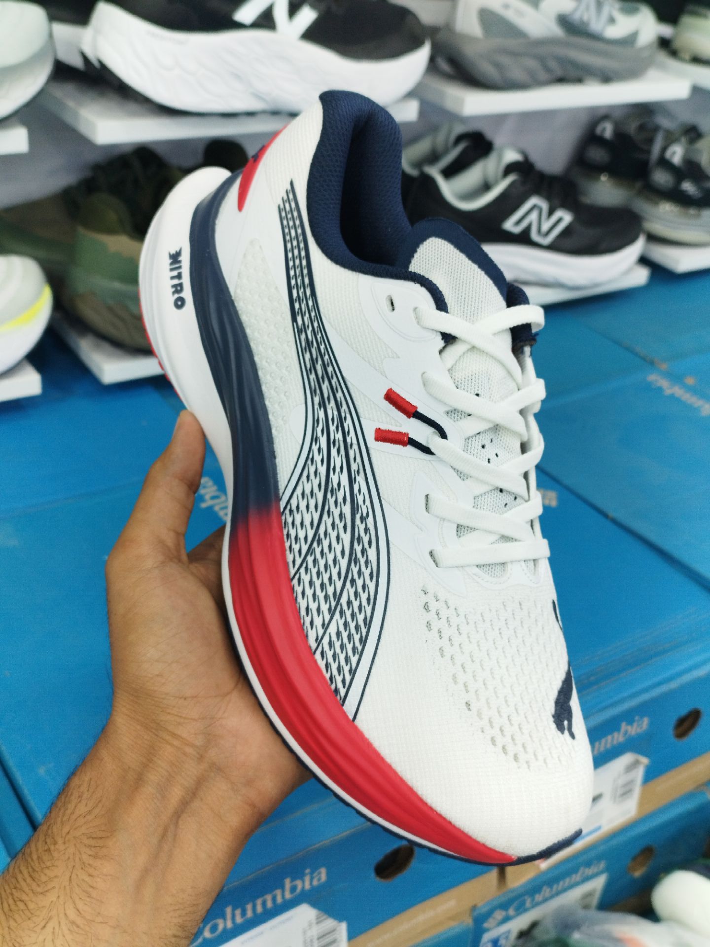 کتونی ویتنامی پوما نیترو مسترکوالیتی درجه ۱ /Puma ForeverRun NITRO/ساخت ویتنام وارداتی/سایز 40 الی ۴۵/فروش تکی و عمده/ضمانت کیفیت کالا