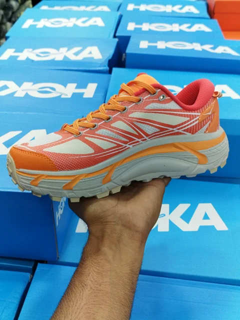 کتونی ویتنامی هوکا اسپید۳ مسترکوالیتی درجه ۱ ،HOKA Mafate Speed 3ساخت ویتنام وارداتی سایز 3۸الی ۴۵ فروش تکی و عمده ضمانت کیفیت کالا