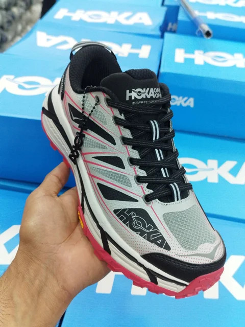 کتونی ویتنامی هوکا اسپید۳ مسترکوالیتی درجه ۱ ،HOKA Mafate Speed 3ساخت ویتنام وارداتی سایز 3۸الی ۴۵ فروش تکی و عمده ضمانت کیفیت کالا