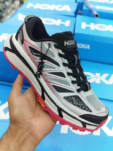 کتونی ویتنامی هوکا اسپید۳ مسترکوالیتی درجه ۱ ،HOKA Mafate Speed 3ساخت ویتنام وارداتی سایز 3۸الی ۴۵ فروش تکی و عمده ضمانت کیفیت کالا