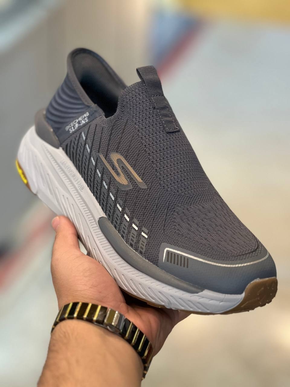 کتونی طبی مردانه اسکیچرز اسلیپ اینز بدون بند مستردرجه ۱ /سبک و طبی و راحت/Skechers Slip _Ins /سایز ۴۰ ۴۱ ۴۲ ۴۳ ۴۴ ۴۵/ساخت ویتنام /فروش تکی و عمده/ضمانت اصالت کالا