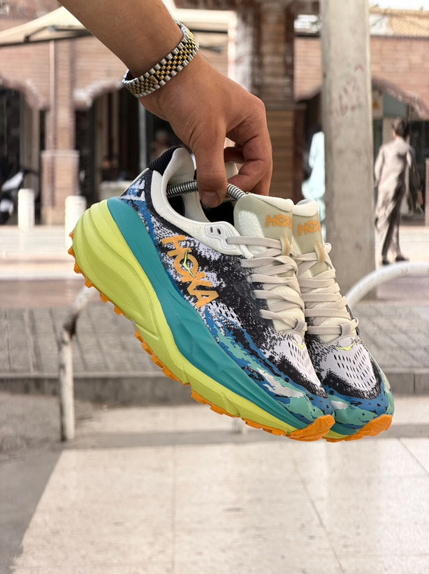 کتونی مردانه هوکا استین سون ۷ hoka stinson 7 vietnam مسترکوالیتی درجه ۱ مناسب پیادهروی و رانینگ ساخت ویتنام وارداتی سایز ۴۰ الی ۴۵فروش تکی و عمده ضمانت کیفیت کالا
