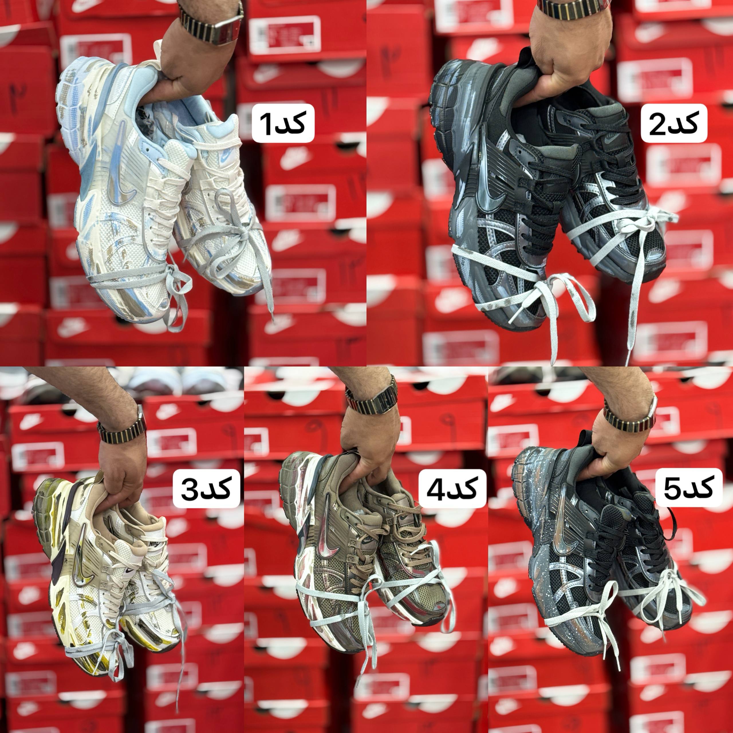 کتونی ست زنانه و مردانه نایک Nike V4k Run مسترکوالیتی درجه ۱/ساخت ویتنام وارداتی/سایز۳۷الی ۴۵/باجعبه بارکد دار/ضمانت کیفیت کالا