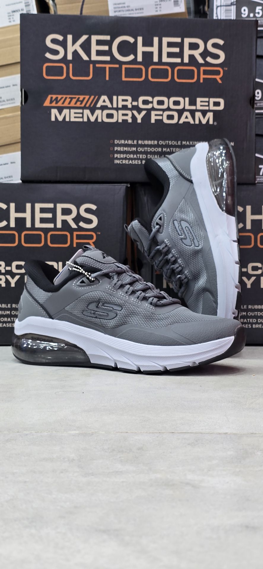 کتونی مردانه اسکیچرز کپسولی اوتودور ۲۰۲۶ مسترکوالیتی بالاترین درجه Skechers Outdoor Air-Cooled Memory Foam/ساخت ویتنام وارداتی/سایز ۴۰ الی ۴۵/ضمانت کیفیت کالا