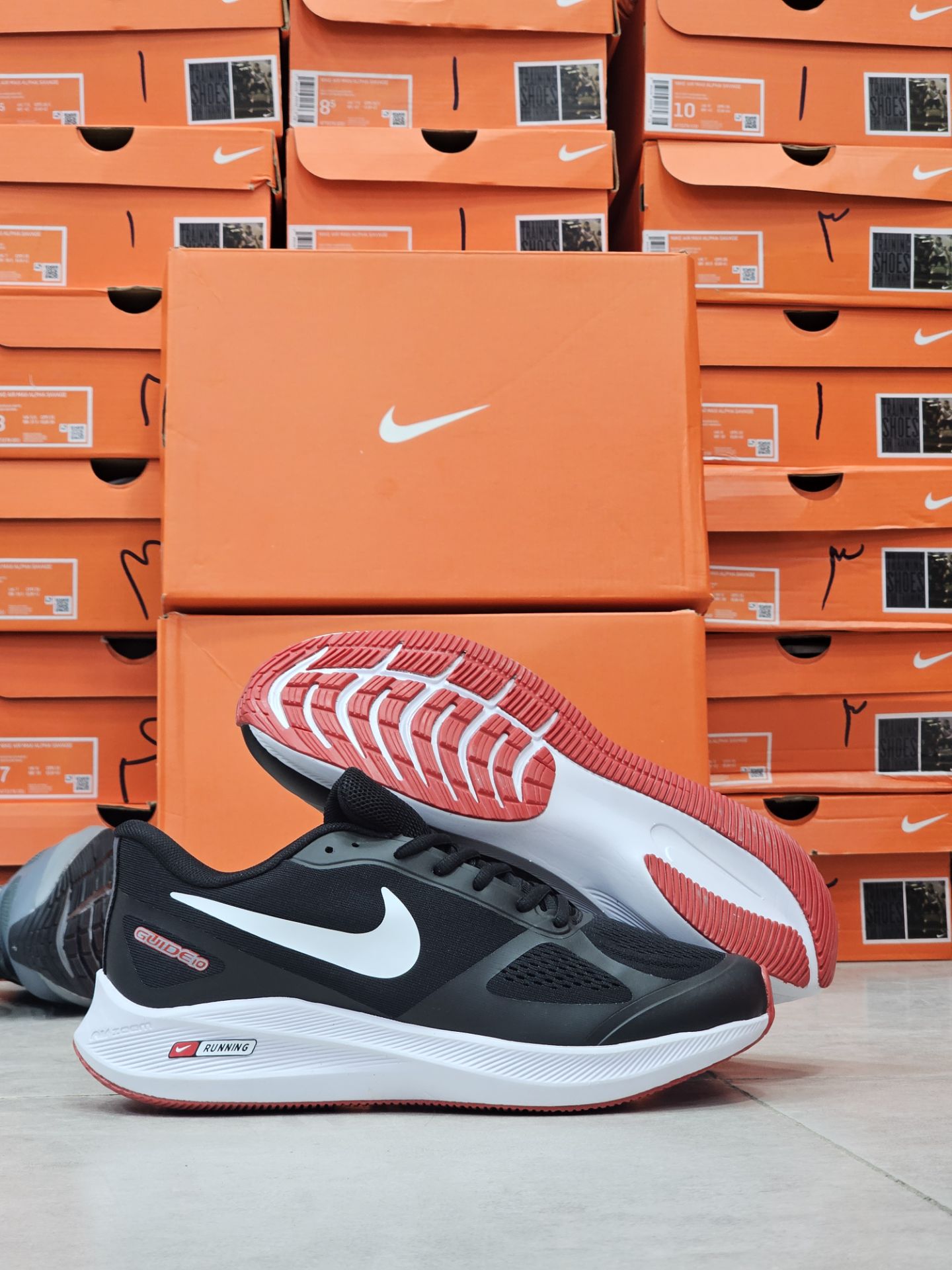 کتونی نایک گاید 10 مسترکوالیتی ۱۰ Nike guide ساخت ویتنام وارداتی سایز۴۰ الی ۴۵فروش تکی و عمده ضمانت کیفیت کالا